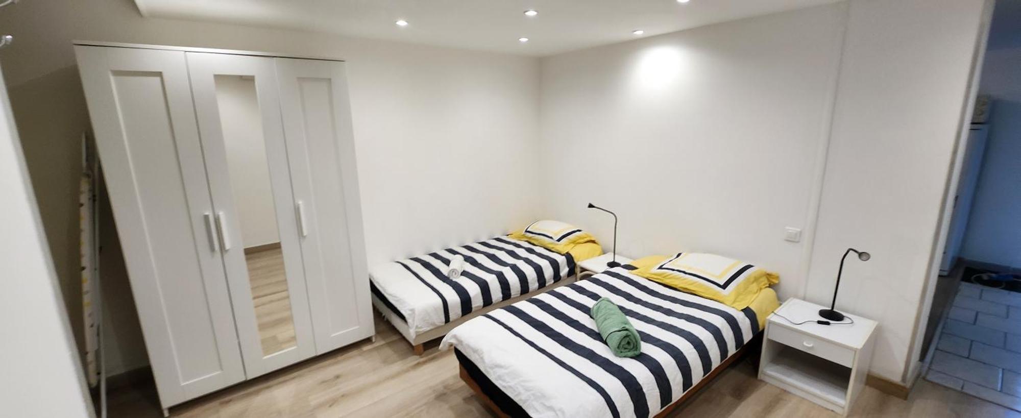 Studio, Mons Sart, Proche Lille Et Metro Kültér fotó